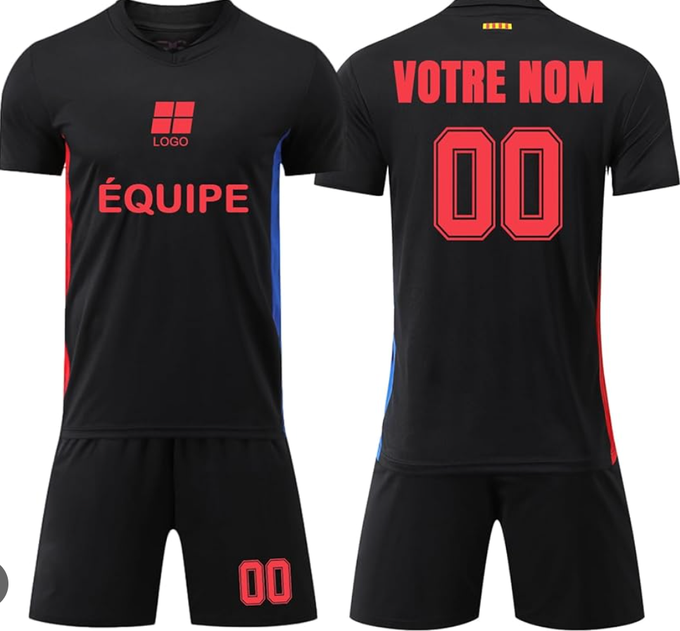 Maillots et personnalisations